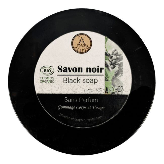 incenso em Sabonete Preto Alepeo Hammam e Esfoliante 250g