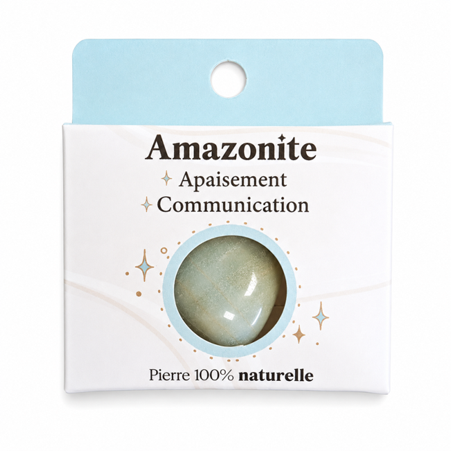 Amazonita Multicolor AB Pedra Rolada em Caixa 2-3 cm