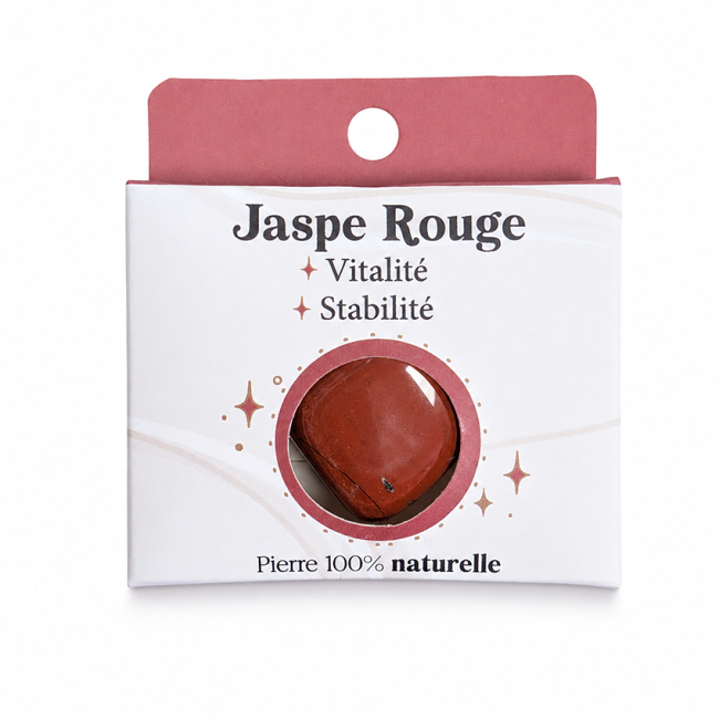 Jaspe Vermelho A Pedra Rolada em Caixa 2-3 cm