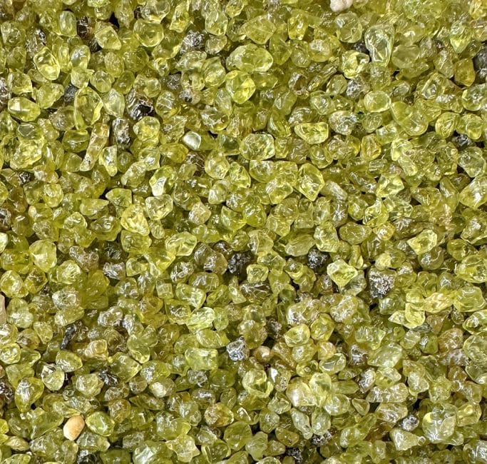 incenso em Peridoto A+ Pedras naturais 1-4mm 500g|pt