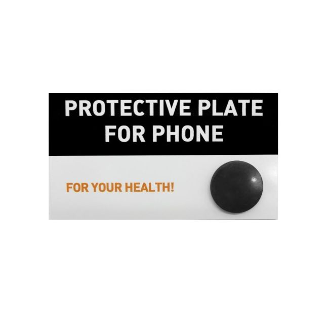 incenso em Shungite Placa adesiva anti radiação magnética redonda