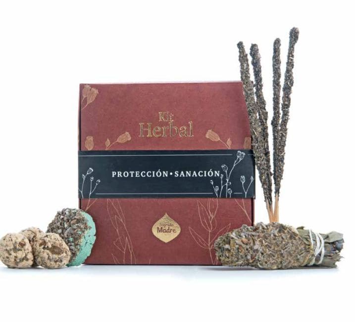 incenso em Sagrada Madre - Kit de Proteção Curativa