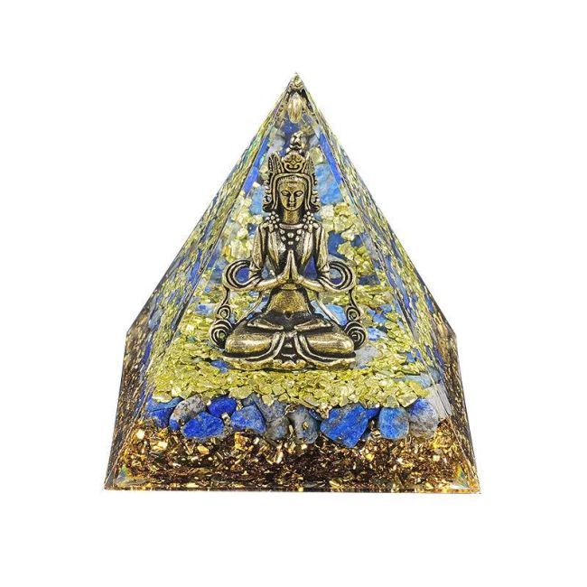 Pirâmide de Orgonite Shiva + Lápis