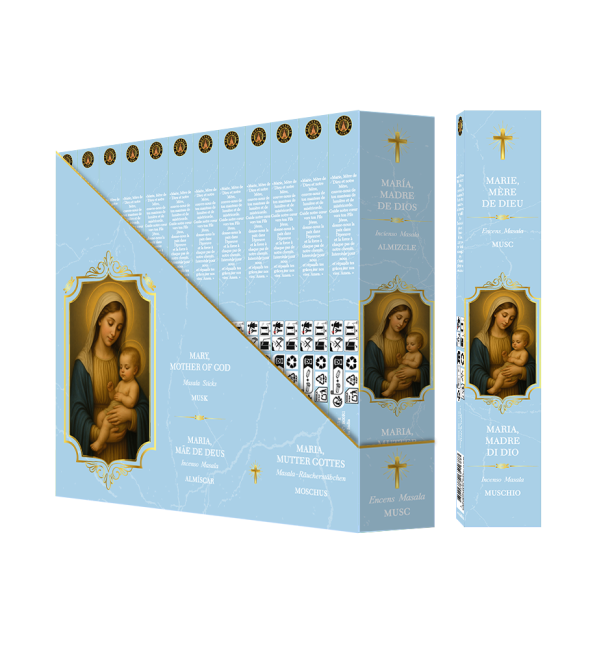 incenso em Incenso Fragrances & Sens Maria Mãe de Deus Masala 15g