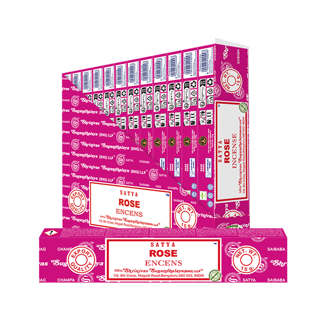 Incenso Satya Rose 15g