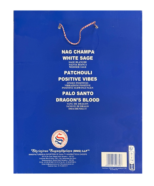 incenso em Pacote com 6 Incensos Satya 15g|pt