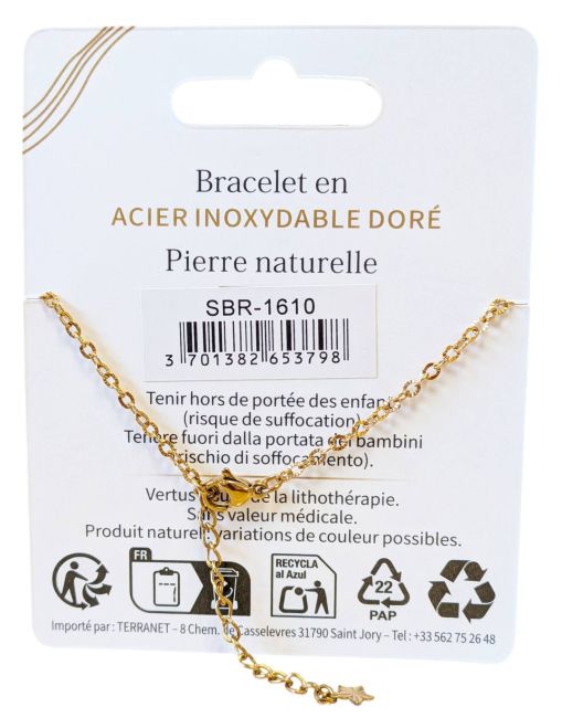 incenso em Pulseira de Larimar AA para Proteção contra Mau Olhado|pt