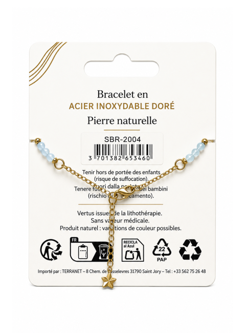 incenso em Pulseira de Proteção Aquamarine – Medalhão Protetor para os Olhos|pt