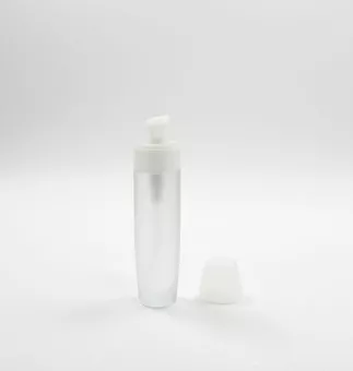 Frasco de vidro fosco com bomba dosadora, 100ml
