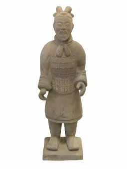 Estátua Negra em Terracota Geral 20cm