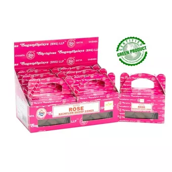 Cones Backflow Satya Rosa 24 cones