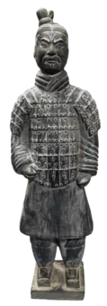 Estátua Negra em Terracota Geral 50cm