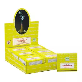 Incenso Satya Capim-Limão em Cones 24g