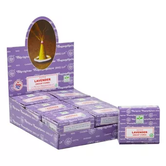 Incenso Satya Lavanda em Cones 24g