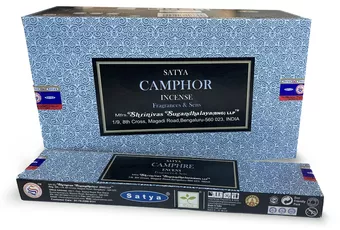Incenso Satya Fragrances & Sens Cânfora Masala 15g