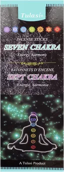 Incenso Tulasi sarathi sete chakra hexa 20g