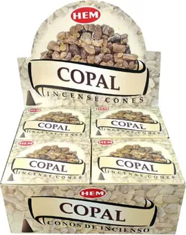 Incenso bainha copal cones