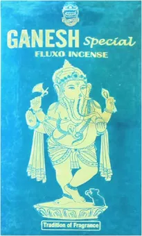 Incenso anand ganesh fluxo especial 25g X10