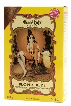 Pack de 6 Colorações Henna Louro dourado 100g