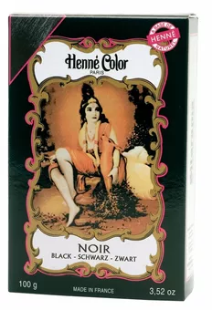 Pacote de 6 Henna Colourations preto 100g