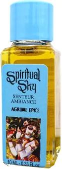 Conjunto de 6 óleos de fragrância de especiarias cítricas Spiritual Sky 10ml