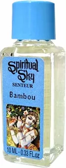 Conjunto de 6 óleos perfumados spiritual sky bamboo 10ml