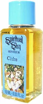 Conjunto de 6 óleos perfumados spiritual sky cedro 10ml