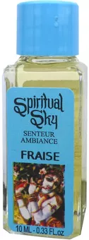 Conjunto de 6 óleos perfumados spiritual sky strawberry 10ml