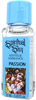Conjunto de 6 óleos perfumados spiritual sky passion 10ml
