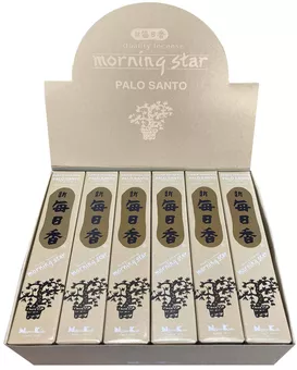 Incenso Japonês Morning Star Palo Santo 50 Varetas