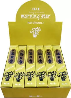 Incenso Japonês Morning Star Patchouli 50 Varetas