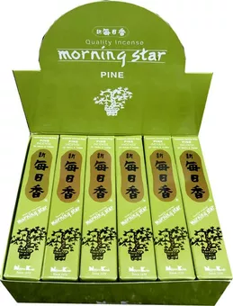 Incenso Japonês Morning Star Pinho 50 Varetas