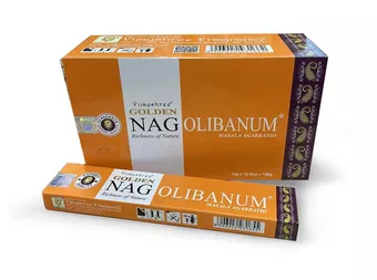 Incenso Vijayshree Golden Nag Olíbano 15g