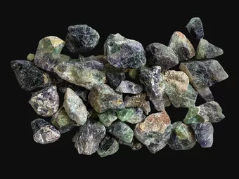 Fluorite arco-íris em bruto 1Kg