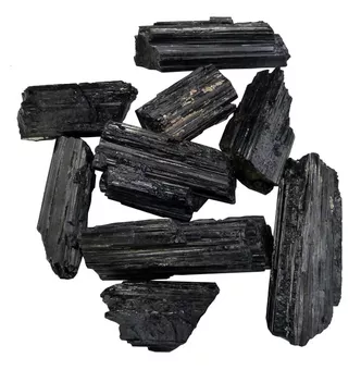 Turmalina negra catedral AA em bruto 1Kg