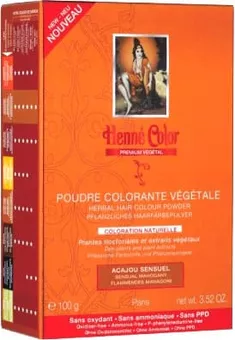 Embalagem de 3 pós para colorir Premium Sensual Mahogany 100g