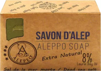 Aleppo Alepeo Sabonete de Sal do Mar Morto 8% 100g