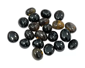 Cristal de rocha fumado AAA pedras brasileiras laminadas 250g