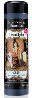 Pack de 3 champôs de cuidado da Henna Color Black 250ml