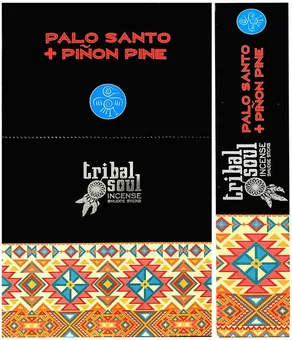 Incenso Tribal Soul Palo Santo e Pinho masala 15g