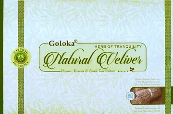 Incensos Goloka Vetiver natural 15g