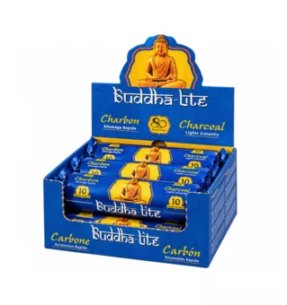 Carvão Bouddha Lite Qualidade Superior 33 mm – 80 Pastilhas
