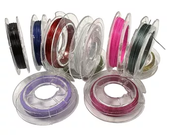 Fio de aço inoxidável para jóias 0.38mm 10m x10