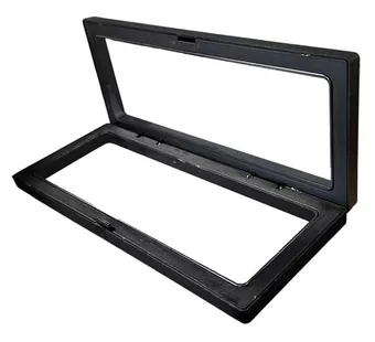 Caixa com moldura preta para jóias 23cm x10
