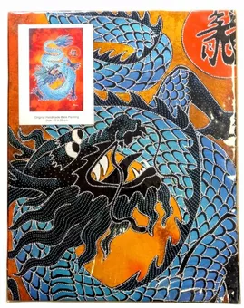 Batik dragão pequeno 45x65 cm
