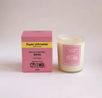 Vela de papel Rose Arménia