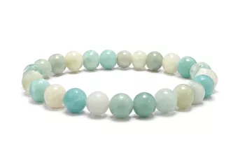 Pulseira de Amazonita do Brasil A Contas 8 mm