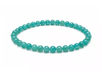 Pulseira de Amazonita dos Estados Unidos AA+ Contas de 6 mm
