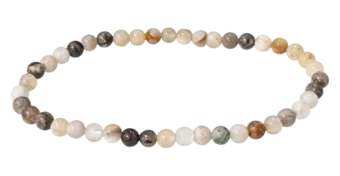 Pulseira Ágata Pluma por 4mm