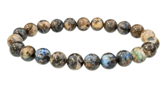 Pulseira Chrysocolla com contas de 8mm